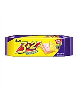 【蓝莓味】康师傅 3+2苏打夹心饼干 125g
