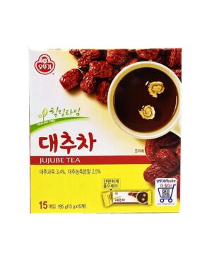 韩国不倒翁 红枣茶 15包 195g