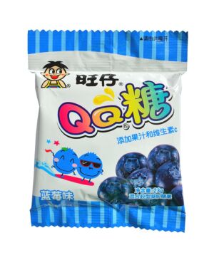 旺仔 QQ糖 蓝莓味 5连包