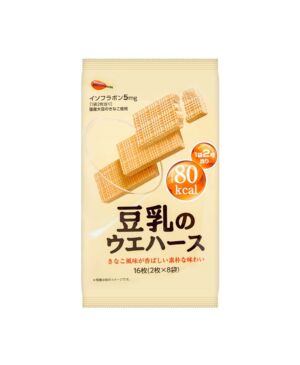 日本Bourbon 布尔本豆乳华夫饼干 112.8g