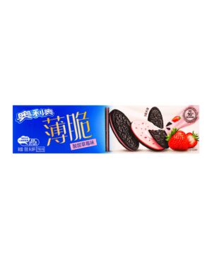 【酸甜草莓味】奥利奥 薄脆夹心饼干 95g