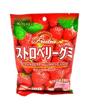 日本Kasugai果汁软糖 - 草莓味 107g