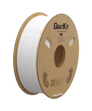 GratKit PLA耗材（4032D）1.75mm 1kg纸盘 白色