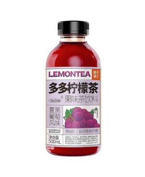 【夏黑葡萄风味】果子熟了 多多柠檬茶 500ml