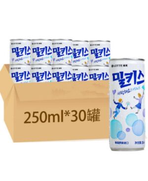 【整箱特惠】乐天 Milkis牛奶气泡水 250ml*30瓶