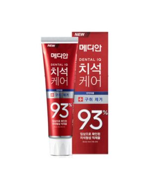 红色 韩国MEDIAN麦迪安 93%去牙渍防牙石牙膏 120G 深层清洁