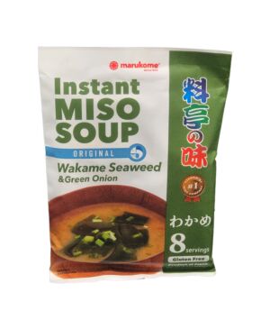 Marukome（Seaweed &Green Onion）裙带菜味噌汤（素食）8pcs 152g