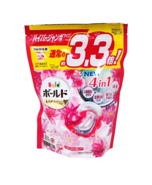 【粉色】日本进口宝洁碧浪 4D 碳酸机能洗衣球 39粒袋装