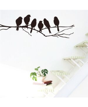 DIY新款客厅卧室墙贴 手工贴纸 - Bird Tree Branch