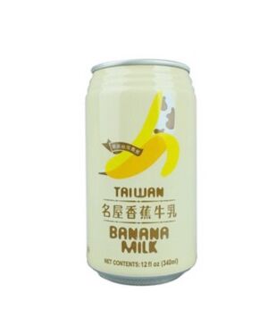名屋 香蕉牛乳 340ml