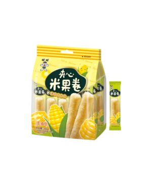【清甜玉米味】旺旺 夹心米果卷 180g