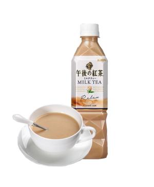 日本进口KIRIN麒麟午后红茶奶茶味饮料 500ml