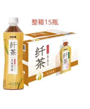 【整箱特惠】【玉米须茶】元气森林 纤茶 500ml*15瓶