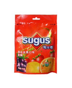 瑞士糖-混合水果口味软糖 175g