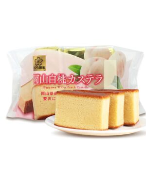日本SAKURA 白桃味牛奶蛋糕130g