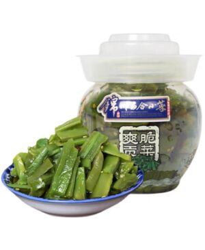 （塑料瓶装）锦州百合 爽脆贡菜 300g