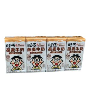 【4盒装 燕麦】旺仔牛奶 125ml*4