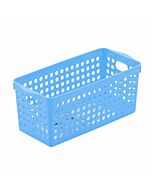 Multi Purpose Plastic Handy Fruit Vegetable Basket Kitchen Office Storage Tidy Organiser 4572 - Blue