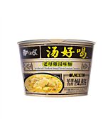 BAIXIANG Convenient bucket noodles with old hen soup flavor 107g