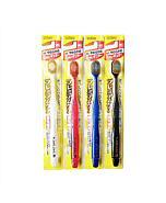 【61#】EBiSU The Premium Care Toothbrush 6 Row Regular Soft (Color Random)