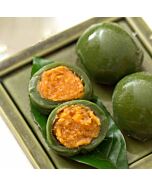 JX FOOD Green Balls with Egg Yolk and Dried Pork Floss