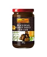 【Free Sweet Soy Sauce for Dim Sum & Rice 20g】LKK minced garlic black bean sauce 368g
