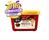 【12.12 Special offer】 KR CJO Hot Pepper Bean Paste (Gochujang) 500g