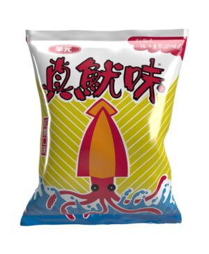 Hua Yuan Zhen Squid Flavor Potato Chips - Braised Flavor 87g