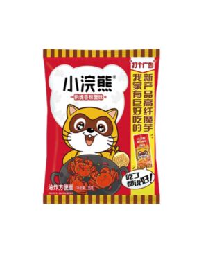UNI Racoon Ready to eat crispy noodles- Spicy Crab Flavour 35g
