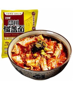 BAIJIA AKUAN Sichuan Broad Noodles - Beef Flavour 110g