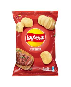 Lays Potato Chips BBQ Flavor 70g