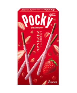 JP Pocky Chocolate Tubutubu Strawberry 55g