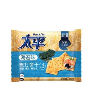 PACIFIC Crackers (Seaweed Flavor) 100g