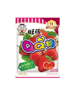 WANT WANT QQ Candy - Strawberry 70g