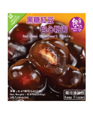 Red Bean Sweetheart Bubble 240g