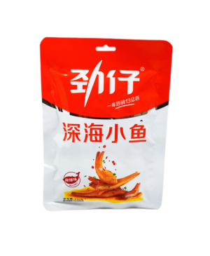 Jinzai Fried Anchovy Snack Hot&Spicy 110g