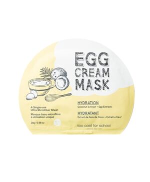 Too Cool For School Egg Cream Mask 1pc