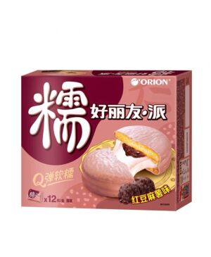 HLY Chocolate Pie Mochi Red Bean Flavour 12 336g