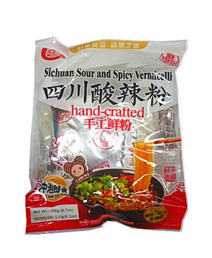 BJ Sichuan Sour and Spicy Vermicelli 190g