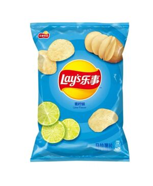 Lays Crisps lime Flavour 70g