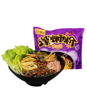 LQ River Snails Rice Noodle -Spicy Pickled Veg 335g