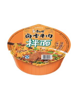 MASTER KONG Dry Noodles with Marinated Beef Flavor 130g