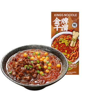 【Buy 1 get 1 free】KINGS NOODLE Jiajang Hot Sour Vermicelli 340g