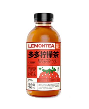 FRUIT RIPE Lemon Tea-Strawberry Flavour 500ml