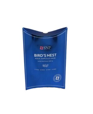 SNP Bird\'s Nest AQUA Ampoule Mask High Moisture Aquaringer New Mask 10pcs