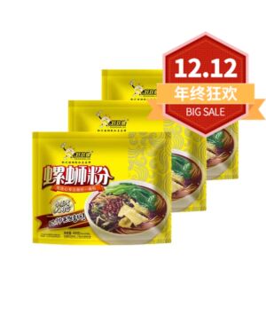 【12.12 Special offer】HAOHUANLUO LUOSI Noodles 400G*3