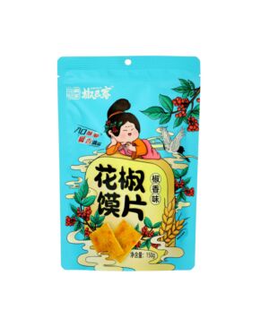 [Buy 1 Get 1 Free] HUAJIAOSHIJIA Prickly Ash Bread Slice-Pepper Aroma Flavour 150g