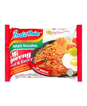 Indo mie Mi goreng Hot & Spicy 80G
