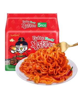 SAMYANG Halal Hot Chicken Ramen Kimchi Noodles 135g*5