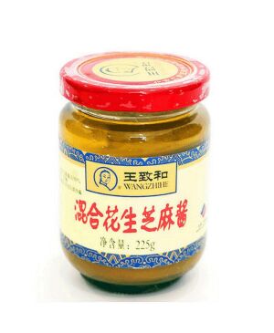 WZH SESAME PASTE WITH PEANUT BUTTER 225g